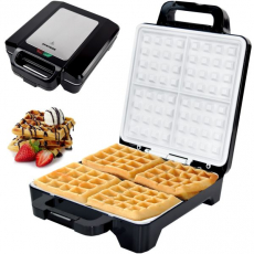 Syntrox WM-1600W-XLC Waffeleisen für Belgische Waffeln XLC Thermostat Klutzin